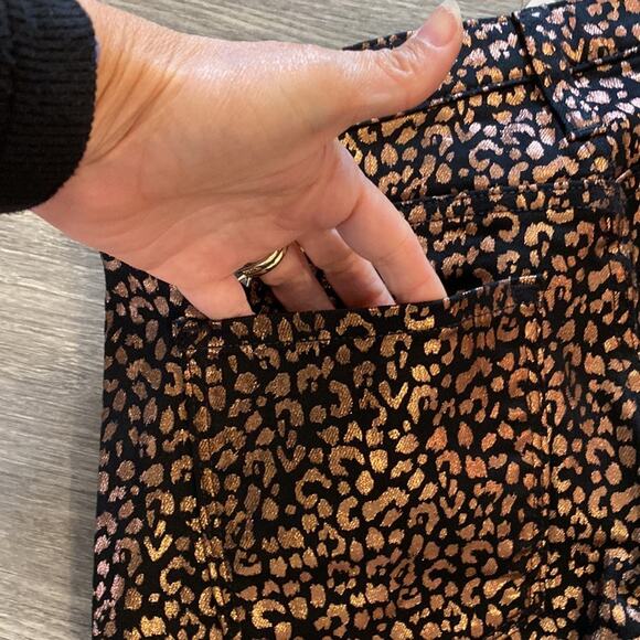 NWT Banana Republic Mid-Rise Skinny Stretch Leopard Ankle Pant / Jean - Picture 10 of 14